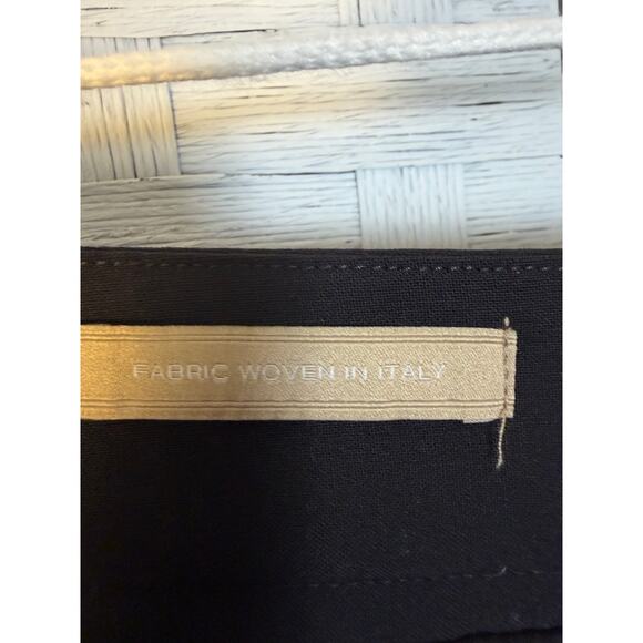 Talbots women’s trousers, black curvy cut minimalist career wear plus size - Picture 5 of 13